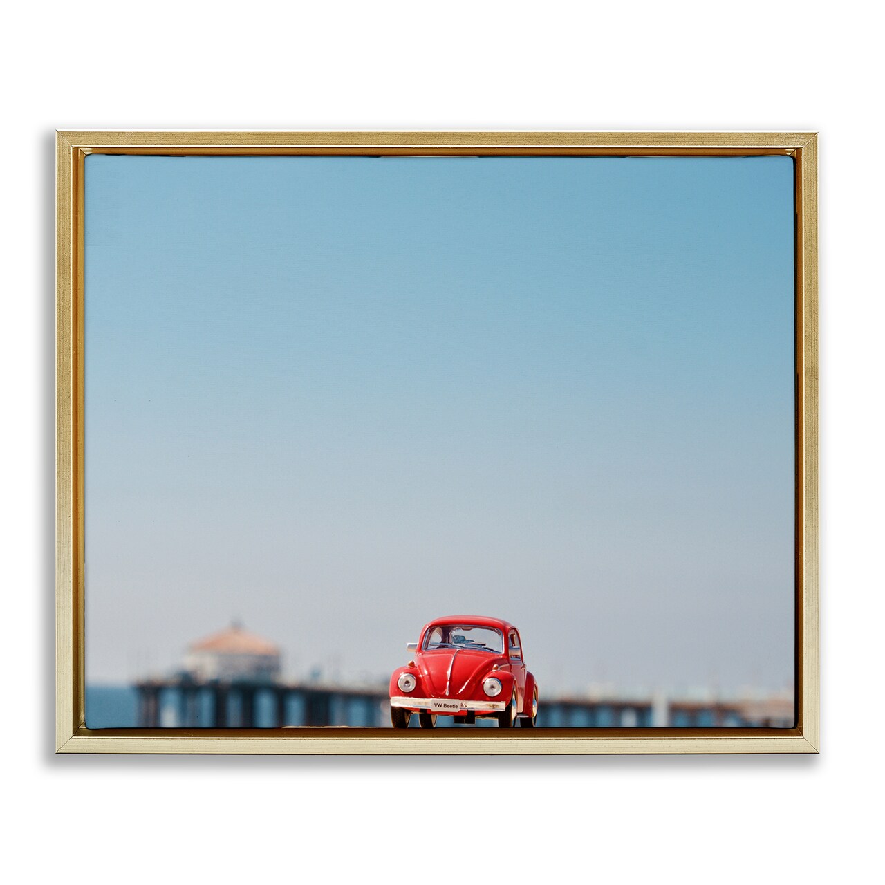 Stupell Industries Red Vintage Car Adventure Floating Frame, design by Ashley Singleton